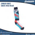 ZINGER SOCKS - RED/BLUE