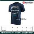 ROLL OUT SHORT SLEEVE NAVY HEATHER